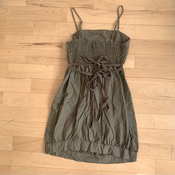 LPB Les Petite Bombes French Green dress. M/L - Picture 9 of 11
